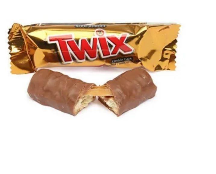 Imagem de Chocolate Barrinha Twix 15g Caixa C/30 Unidades -mars