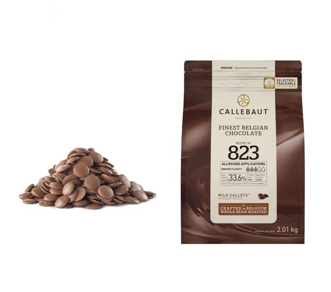 Imagem de Chocolate Belga Callebaut Ao Leite 33,6% 823 2,01Kg Pacote