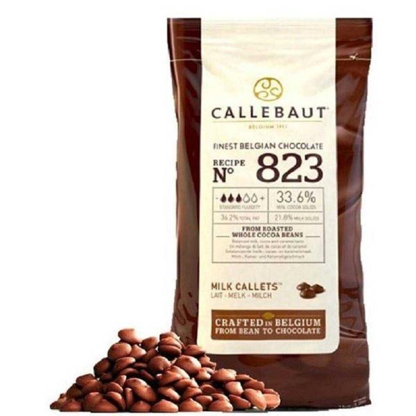 Imagem de Chocolate belga callebaut ao leite 823 gotas 2.01 kg 33,6% cacau