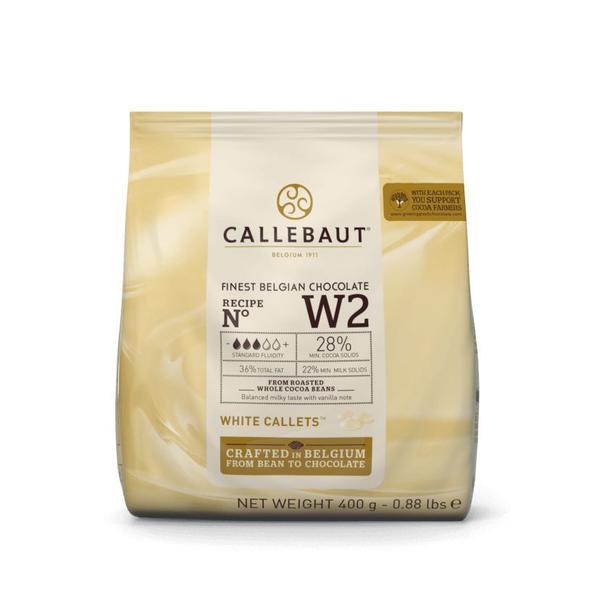 Imagem de Chocolate Belga Callebaut - Gotas Branco - W2-BR-D94 - 400g - Rizzo