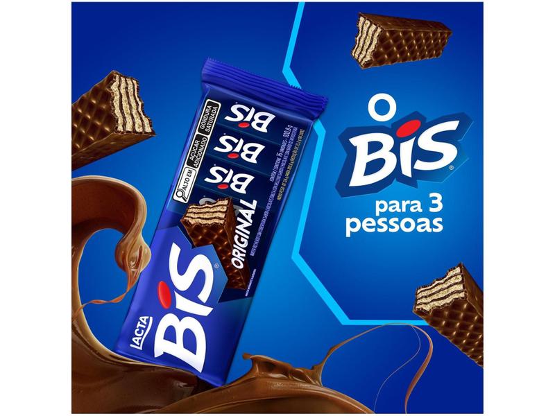 Chocolate Bis ao Leite 100,8g Lacta Imagem de Chocolate Bis ao Leite 100,8g Lacta