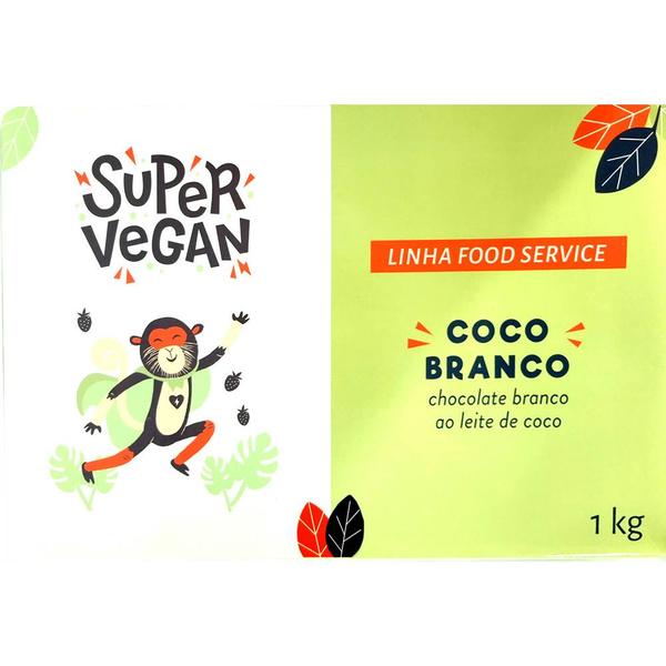 Imagem de Chocolate Branco ao Leite de Coco Super Vegan 1kg - Vegano