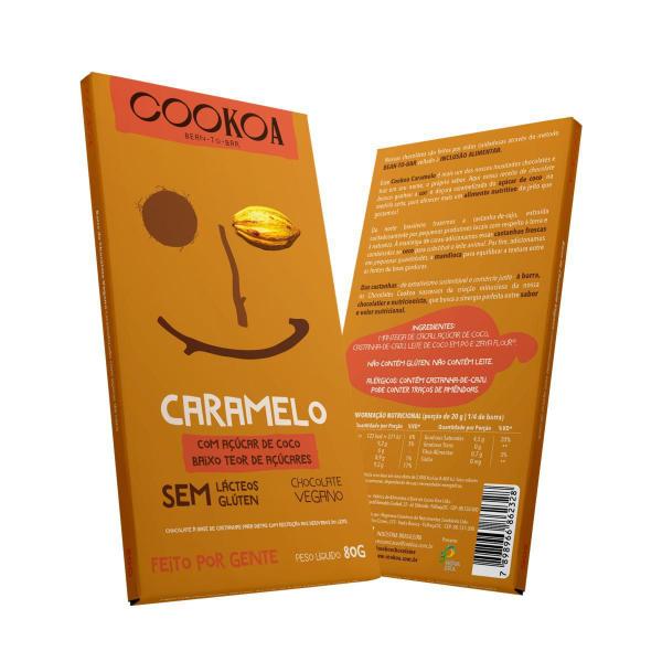 Chocolate Caramelo (Barra 80G) - Cookoa Imagem de Chocolate Caramelo (Barra 80G)
