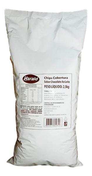 Chocolate Chipshow Gotas Forneáveis Ao Leite 2,5kg Harald Imagem de Chocolate Chipshow Gotas Forneáveis Ao Leite 2,5kg Harald