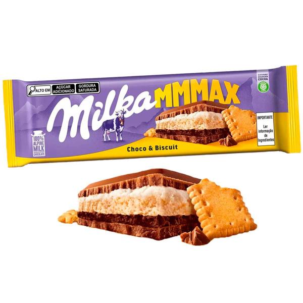 Imagem de Chocolate Choco e Biscuit 300g - Milka