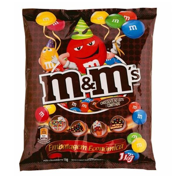 Imagem de Chocolate Confeito M&ms Ao Leite 1kg Mars