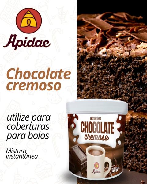 Chocolate Cremoso Apidae 300 g - Caixa com 12 unidades - Apidae Alimentos Imagem de Chocolate Cremoso Apidae 300 g - Caixa com 12 unidades