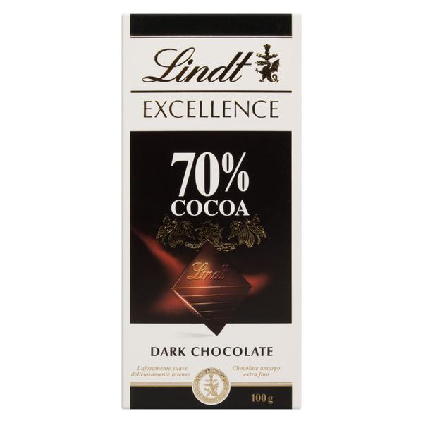 Imagem de Chocolate dark excellence 70% cocoa LINDT 100g