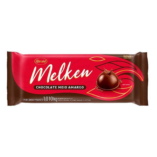 Imagem de Chocolate em Barra Meio Amargo - Melken - 1,01kg - 01 unidade - Harald - Rizzo