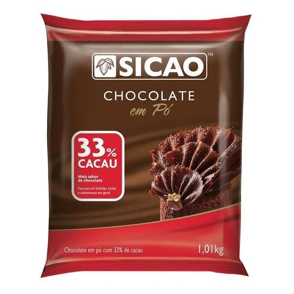 Imagem de Chocolate Em Pó 33% 1,01kg - Sicao