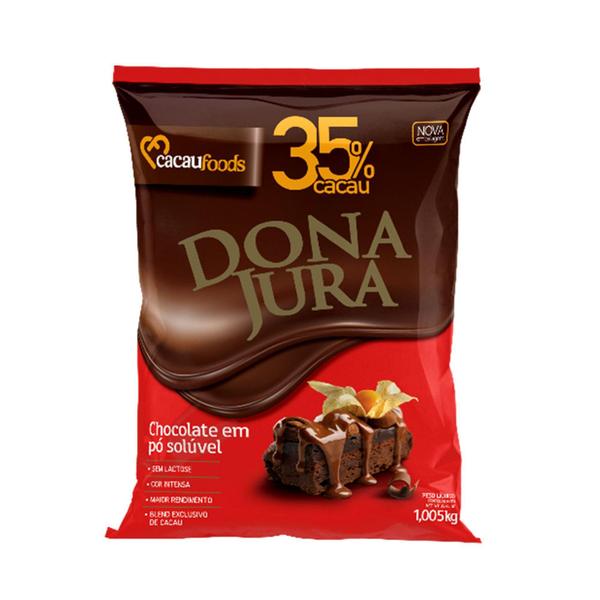 Imagem de Chocolate Em Po 35% Cacau 1,005kg Dona Jura