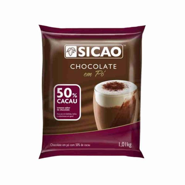Chocolate em Pó 50% 1,01kg Callebaut Imagem de Chocolate em Pó 50% 1,01kg Callebaut