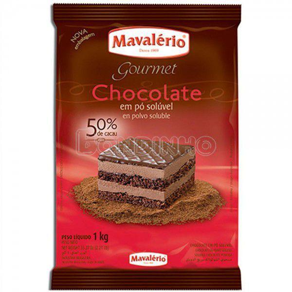 Chocolate em pó 50% cacau 1kg mavalério Imagem de Chocolate em pó 50% cacau 1kg mavalério