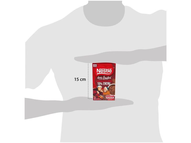 Chocolate em Pó 50% Cacau Nestlé Dois Frades - 200g Imagem de Chocolate em Pó 50% Cacau Nestlé Dois Frades - 200g