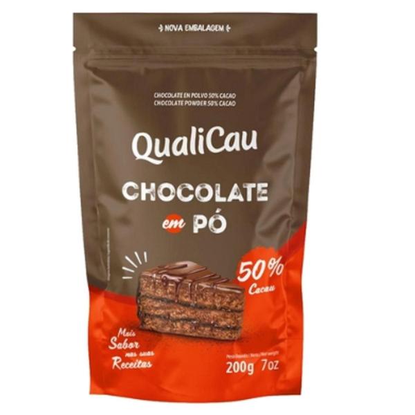 Imagem de Chocolate Em Pó 50% Cacau Qualicau 200G (12 Unidades)