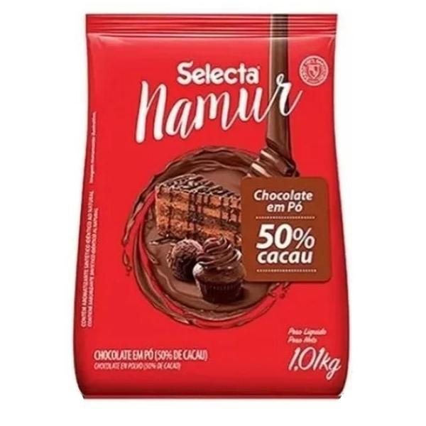 Chocolate em Pó 50% Cacau Selecta 1,010kg Imagem de Chocolate em Pó 50% Cacau Selecta 1,010kg
