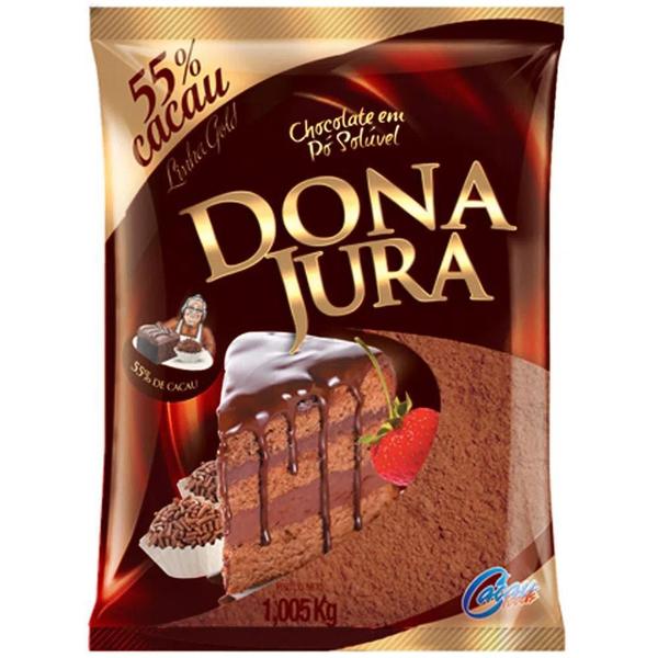 Imagem de Chocolate Em Po 55% Cacau 1,005Kg Dona Jura