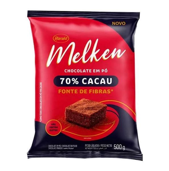 Imagem de Chocolate Em Po 70% Melken 500g Fonte Em Fibras