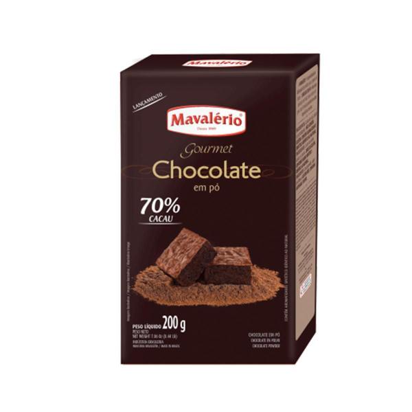 Chocolate Em Pó Para Bolo E Doce 200G Gourmet 70% De Cacau - Mavalério Imagem de Chocolate Em Pó Para Bolo E Doce 200G Gourmet 70% De Cacau