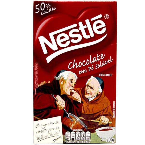 Chocolate em pó solúvel 50 200g nestlé - NESTLE Imagem de Chocolate em pó solúvel 50 200g nestlé