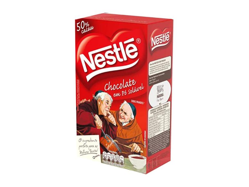 Chocolate em Pó Solúvel 50% Cacau 200g - Nestlé Imagem de Chocolate em Pó Solúvel 50% Cacau 200g - Nestlé