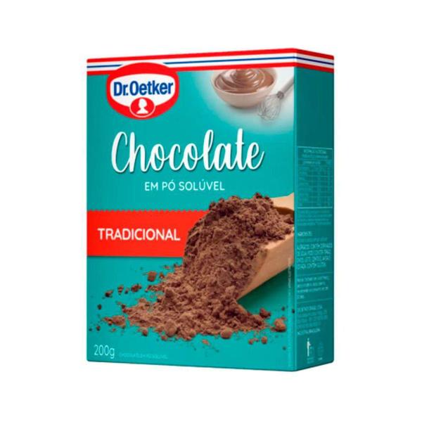 Chocolate em Pó Tradicional Dr. Oetker 200g Imagem de Chocolate em Pó Tradicional Dr. Oetker 200g