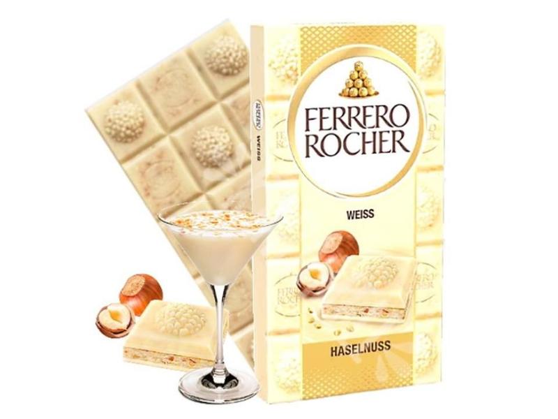 Imagem de Chocolate Ferrero Rocher Branco Importado 90g - 3 Unidades