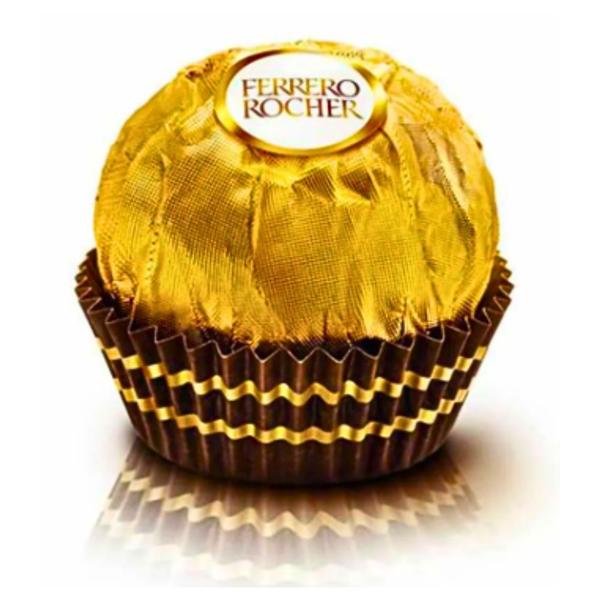 Imagem de Chocolate Ferrero Rocher T8 - 4 Caixas Com 8 Bombons Cada