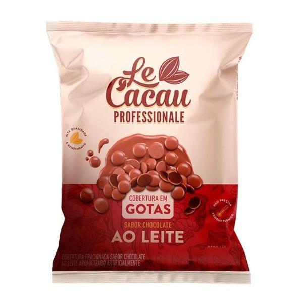 Imagem de Chocolate gotas ao leite lecacau 2,05kg