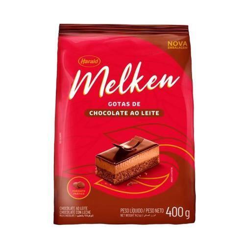 Imagem de Chocolate Gotas Ao Leite Melken 400G - Harald