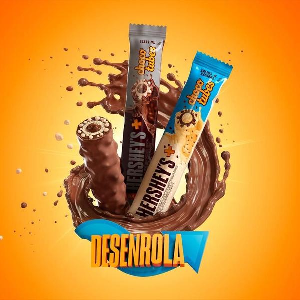 Imagem de Chocolate Hersheys 5 Unidades 25G Chocotubes Cookies N Creme