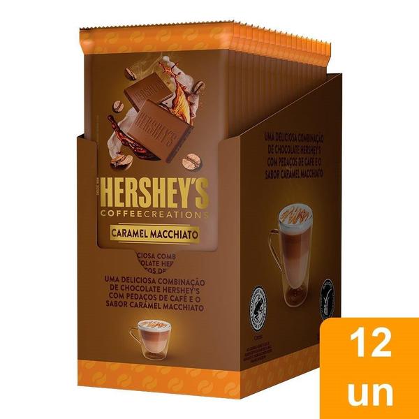 Imagem de Chocolate Hersheys Special Coffee Caramelo Machiatto 85g - Embalagem com 12 Unidades