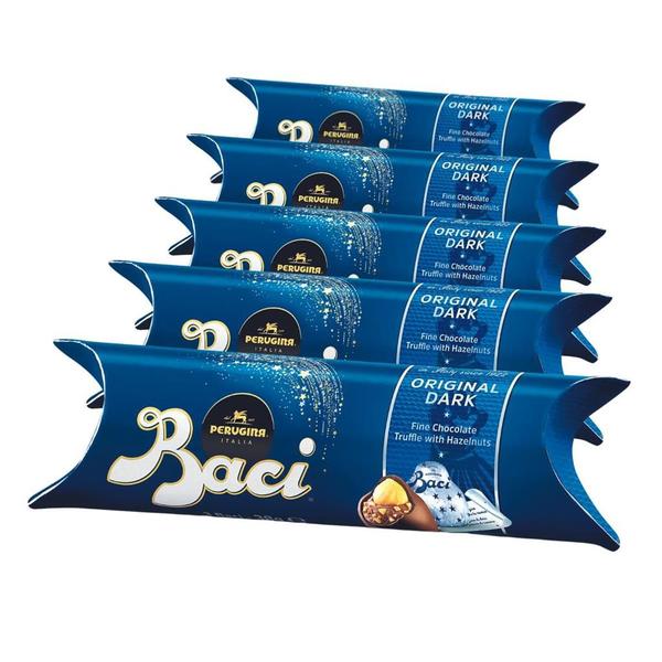 Chocolate Italiano Baci Bombom Amargo 5 Caixas 37,5g Imagem de Chocolate Italiano Baci Bombom Amargo 5 Caixas 37,5g