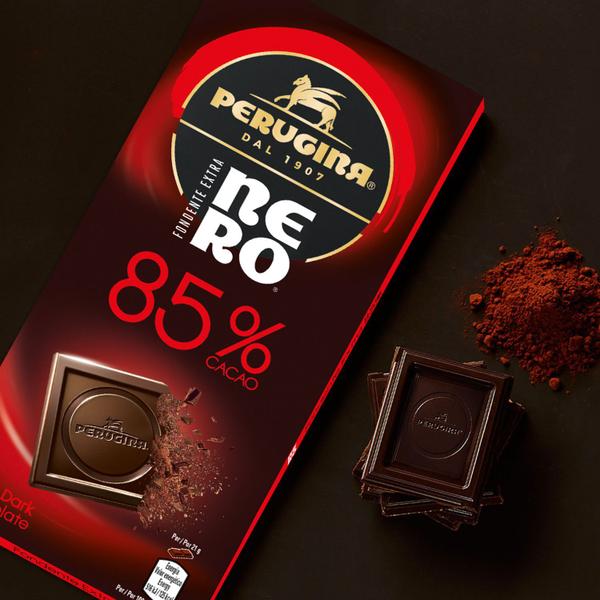 Imagem de Chocolate Italiano PERUGINA Nero 85% 85g (3 tabletes)