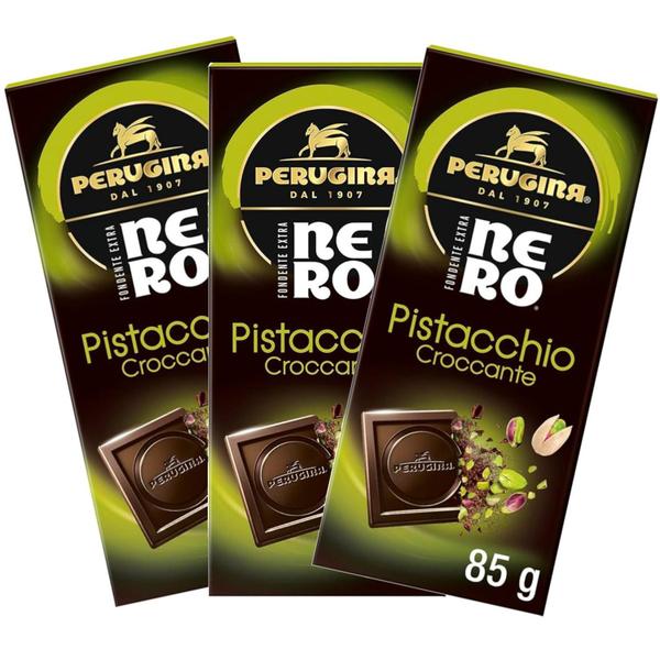 Imagem de Chocolate Italiano Perugina Nero Pistacchio 85G (3 Unidades)