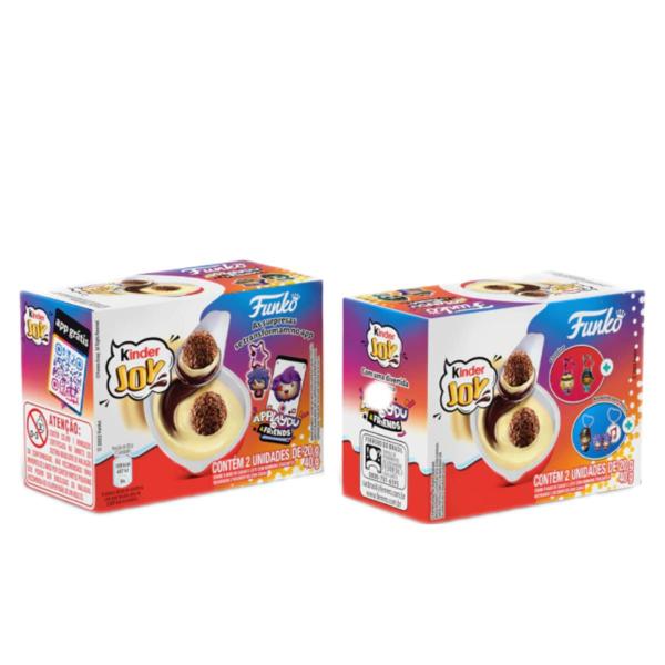 Chocolate Kinder Ovo Joy C/16un Ferrero Imagem de Chocolate Kinder Ovo Joy C/16un Ferrero