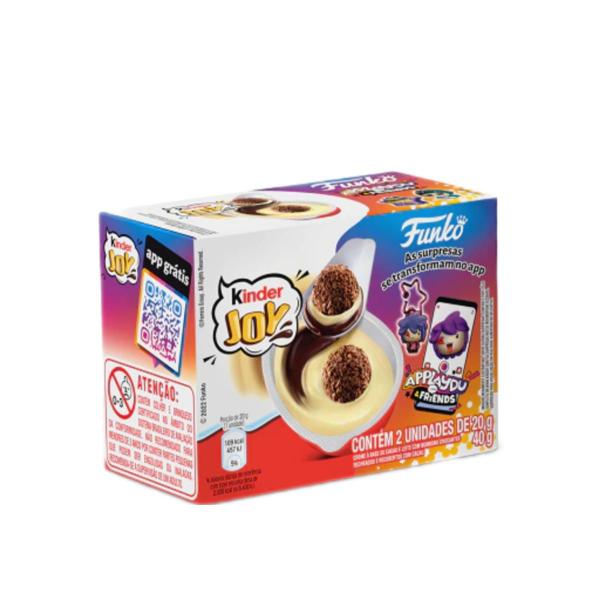 Chocolate Kinder Ovo Joy C/16un Ferrero Imagem de Chocolate Kinder Ovo Joy C/16un Ferrero