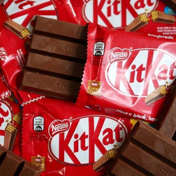 Chocolate kit kat ao leite 41,5G nestle Imagem de Chocolate kit kat ao leite 41,5G nestle