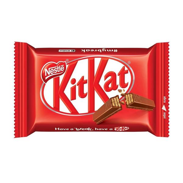 Chocolate kit kat ao leite 41,5G nestle Imagem de Chocolate kit kat ao leite 41,5G nestle