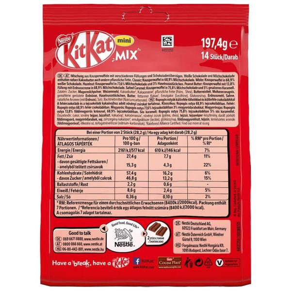 Imagem de Chocolate Kit Kat Mini Mix Diversos 197,4G (Alemanha)