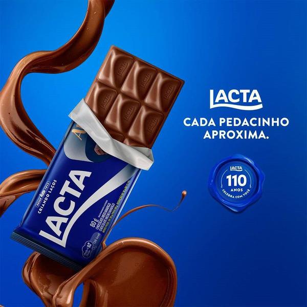Chocolate Lacta Amaro 80g Embalagem com 17 Unidades Imagem de Chocolate Lacta Amaro 80g Embalagem com 17 Unidades