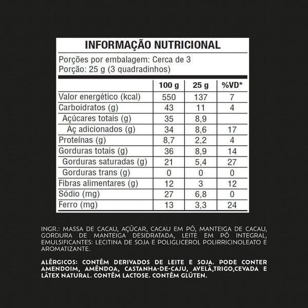 Imagem de Chocolate Lacta Intense 60% Cacau Original 85g