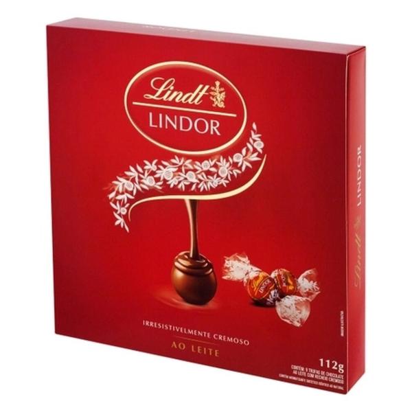 Imagem de Chocolate Lindor Ao Leite Lindt 112G (2 Unidades)