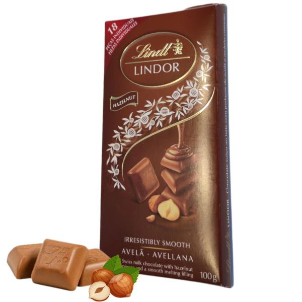 Imagem de Chocolate Lindt Avelã Ao Leite Suíço 100g Pague 6 Leve 8