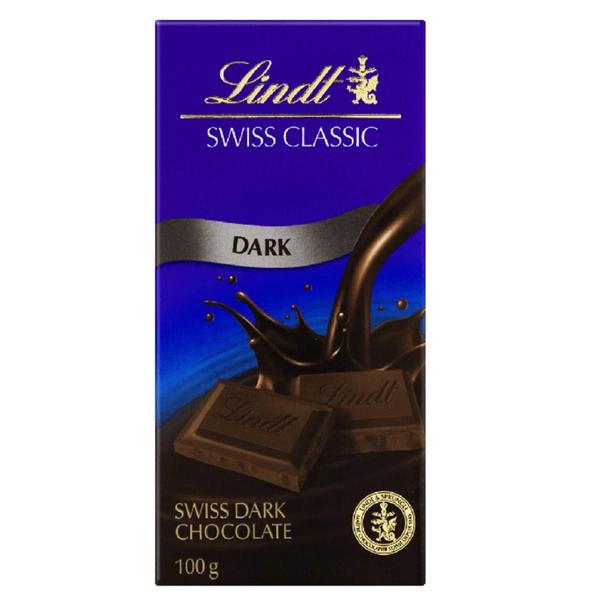 Imagem de Chocolate Lindt Classic Dark 100G (3 Unidades)