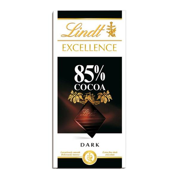 Chocolate Lindt Excellence 85% 100g Imagem de Chocolate Lindt Excellence 85% 100g