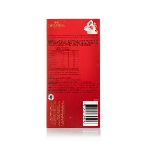 Chocolate Lindt Lindor ao Leite com Recheio Cremoso 100g Imagem de Chocolate Lindt Lindor ao Leite com Recheio Cremoso 100g