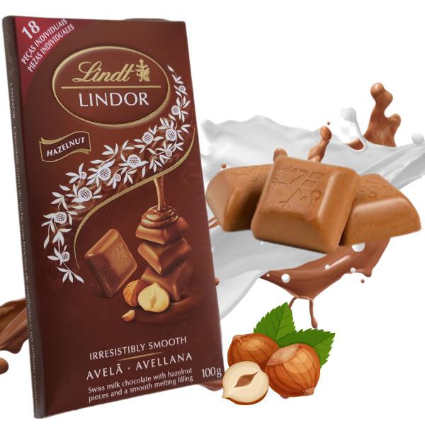 Imagem de Chocolate Lindt Lindor Singles Avelã 100g Combo com 8