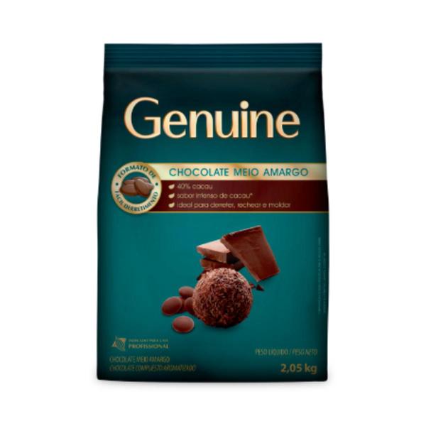 Imagem de Chocolate meio amargo em moedas genuine - 2.05kg