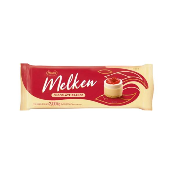 Imagem de Chocolate melken branco barra 2,1kg harald